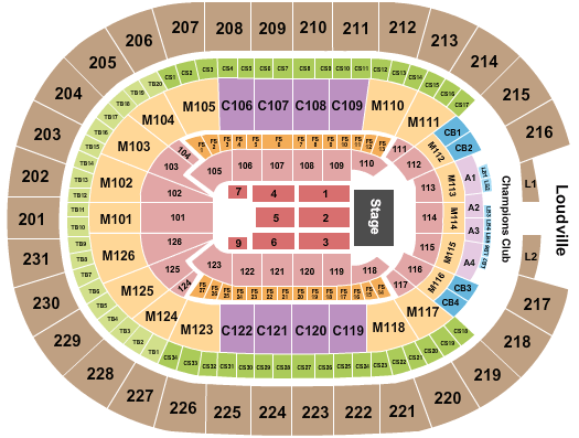 Rocket Mortgage FieldHouse Trans-Siberian Orchestra Seating Chart